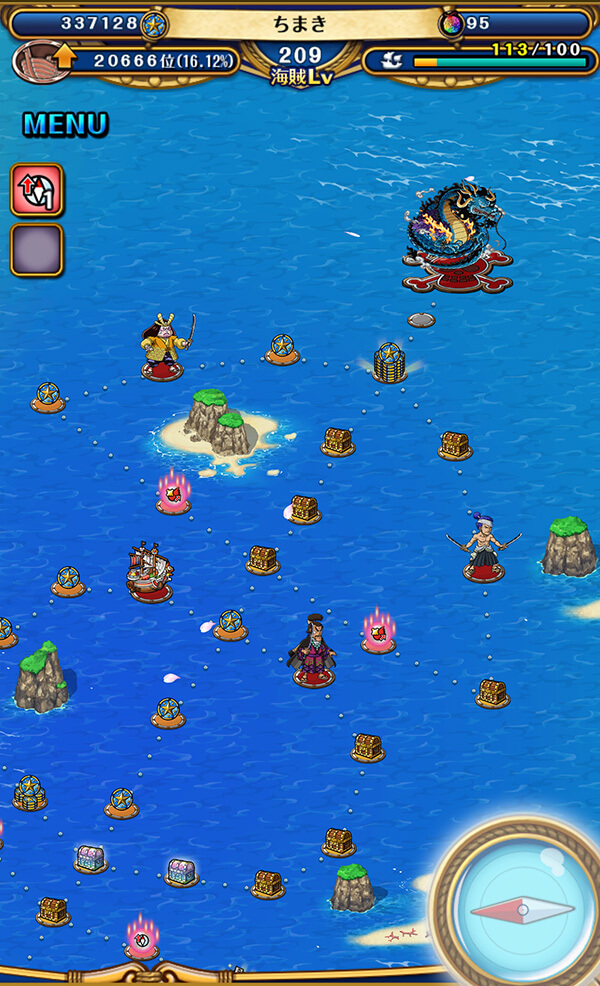 ワンピース　トレジャークルーズ